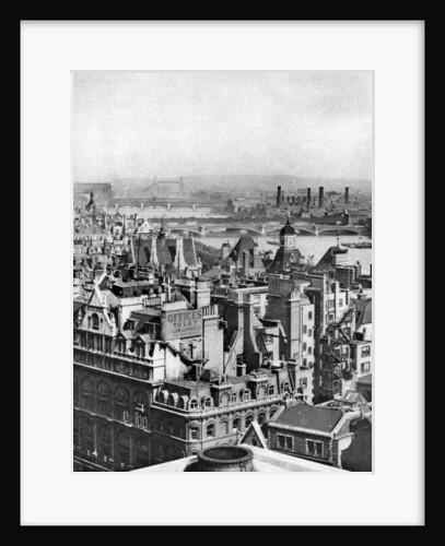 A view south-eastward from Bush House as far as Blackheath, London by Anonymous