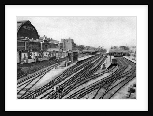 Addison Road railway station, London by Anonymous
