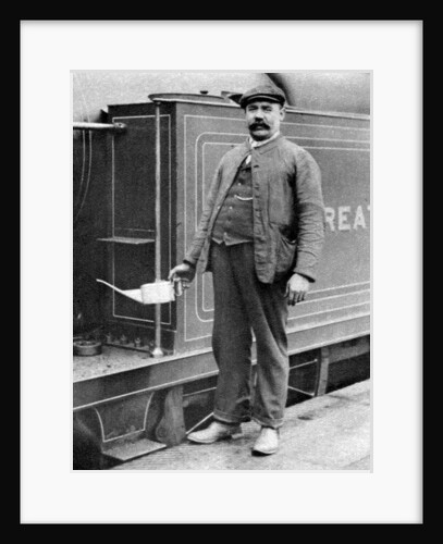 A train driver, London by Anonymous