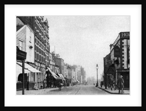The High Street, Highgate Village, London by McLeish