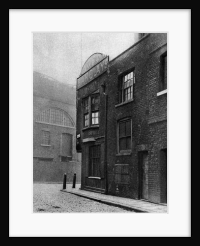 The 'Anchor' tavern at the corner of Bankend and Bankside, London by Whiffin