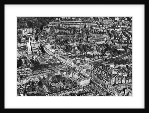 An aerial view of Kensington, London by Aerofilms
