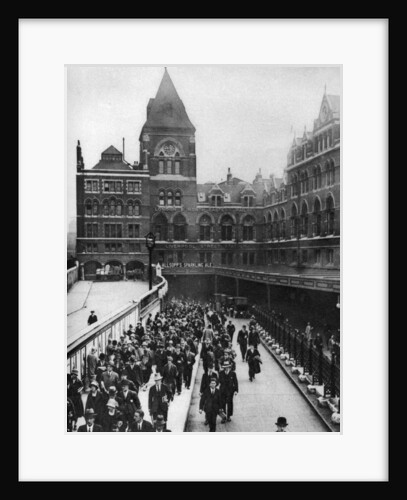 Liverpool Street Station at nine o'clock in the morning, London by Anonymous