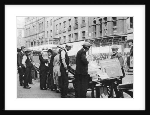Bookstalls on Shoreditch High Street, London by Whiffin