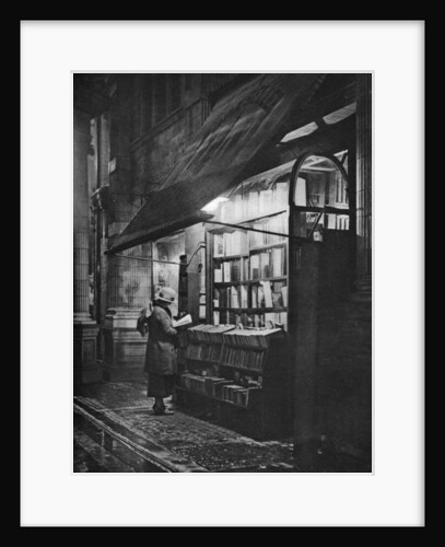 A bookshop in Bloomsbury, London by HW Fincham