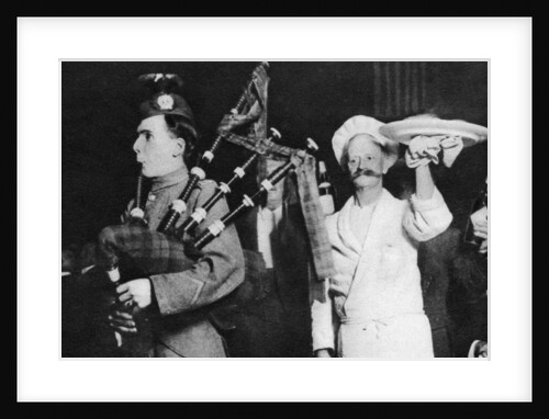 Presentation of the haggis at a Caledonian banquet, London by Anonymous