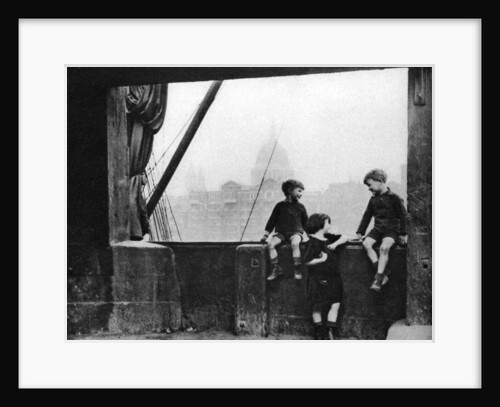 Bankside, around Blackfriars Bridge, London by Paterson