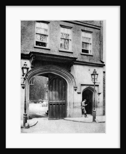 16th century gateway to the Charterhouse, London by Joel