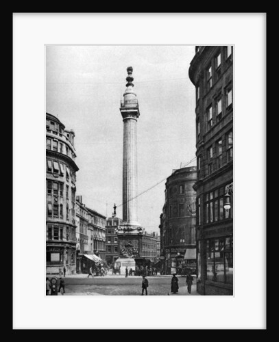 The Monument to the Great Fire, London by McLeish
