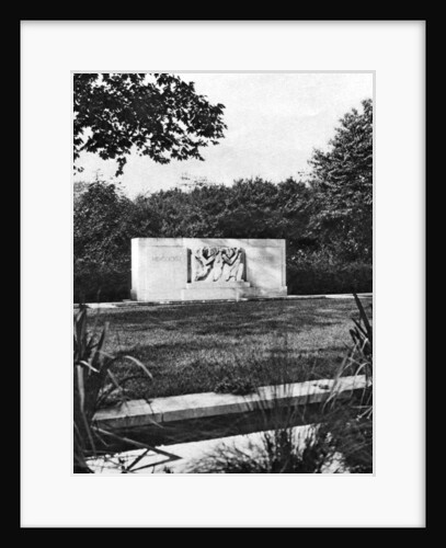 Hyde Park Bird Sanctuary and Hudson Memorial, London by McLeish