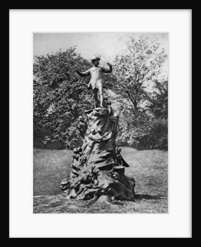 The Peter Pan statue, Kensington Gardens, London by Arnold