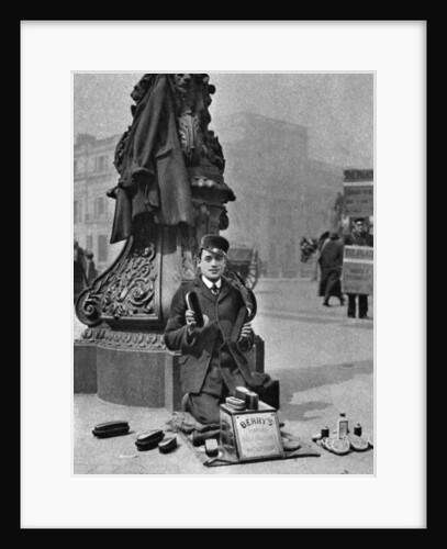 A bootblack, London by McLeish