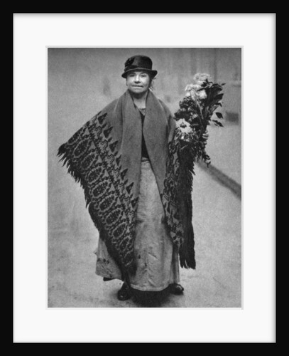 Flower girl, London by Anonymous