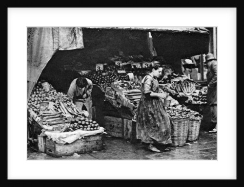 A greengrocer of the Commercial Road, London by Anonymous