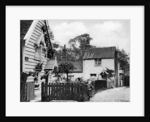 Timber cottages by Hadley Green, London by McLeish