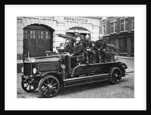 A fire engine, Shoreditch, London by Brightman