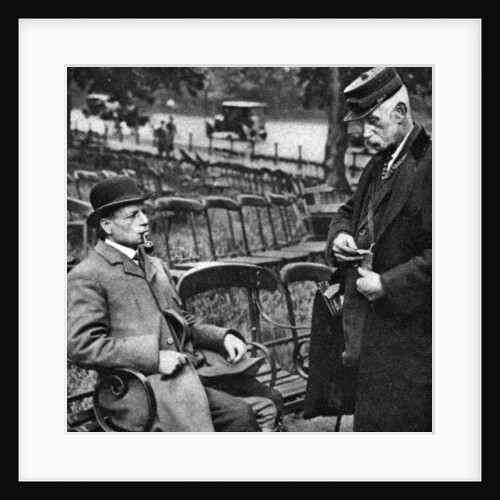 Chair hire charge, Hyde Park, London by Anonymous