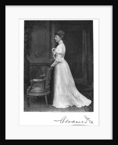 Queen Alexandra (1844-1925), queen consort of King Edward VII by Downey