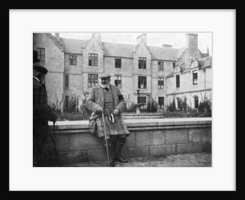 King Edward VII (1841-1910) at Balmoral, Scotland by Queen Alexandra
