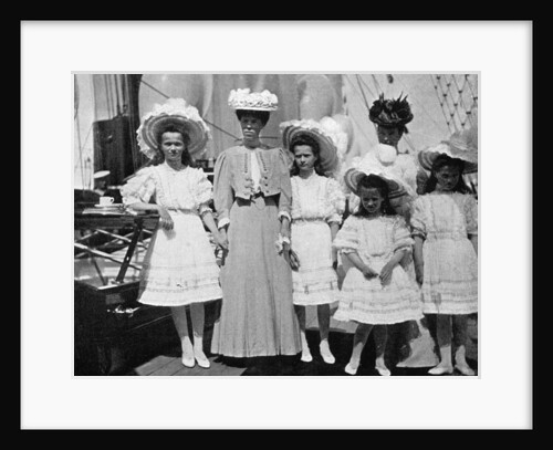 The mother, sister and children of Tsar Nicholas II (1868-1918) of Russia by Queen Alexandra