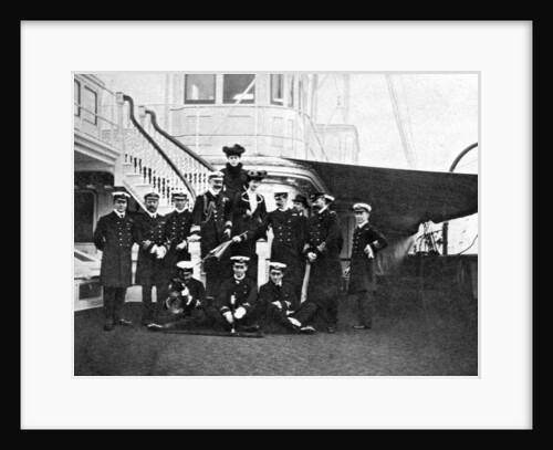 Group portrait on board the royal yacht Victoria and Albert, Copenhagen by Queen Alexandra