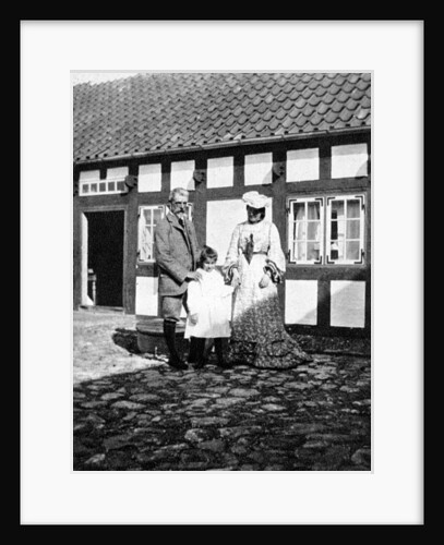 Professor Tuxen and his family, Skagen, Denmark by Queen Alexandra