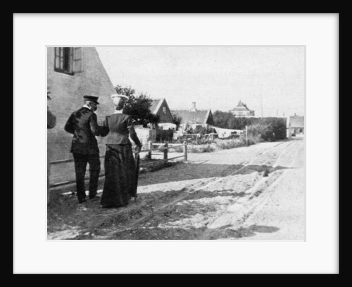 Landing at Skagen, Denmark by Queen Alexandra