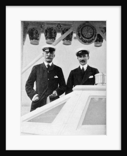 Count Benckendorff and Lord Errington by Queen Alexandra
