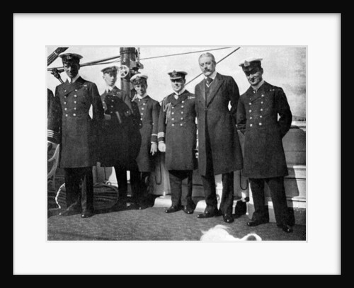 On board the royal yacht Victoria and Albert III, Christiania (Oslo), Norway by Queen Alexandra