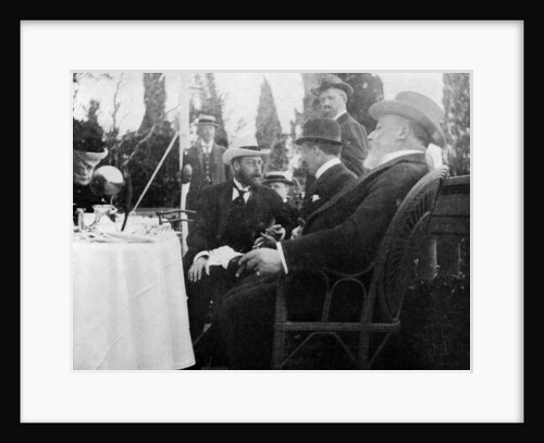 Prince George (1865-1936), the future King George V, Corfu, Greece by Queen Alexandra