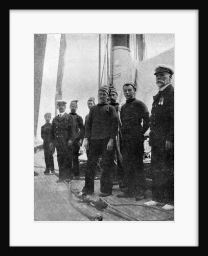 On board the yacht 'Britannia' by Queen Alexandra