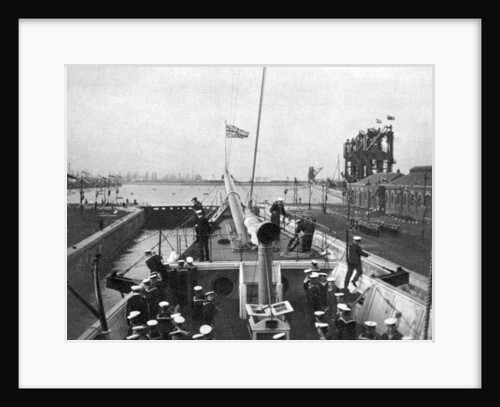The opening of the Alexandra Dock at Cardiff in 1907 by Queen Alexandra