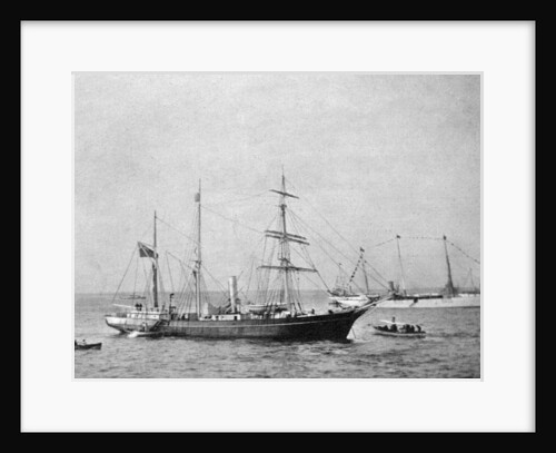 Ernest Shackleton's ship HMS Nimrod by Queen Alexandra