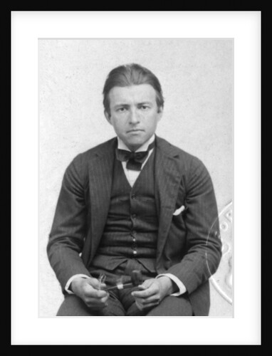Early passport photograph of Claude Rains (1889-1967), English actor by Anonymous
