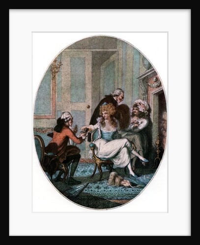 The French Fireside by Charles Tomkins