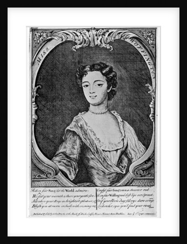 Margaret 'Peg' Woffington (1720-1760), Irish actress by John Brooks