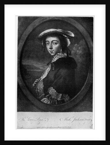 Margaret 'Peg' Woffington (1720-1760), Irish actress by Jackson