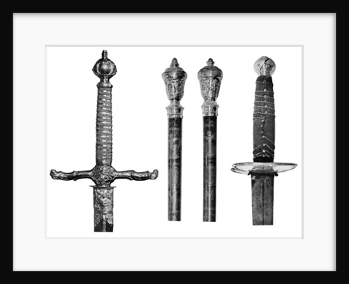 Liverpool's swords and wooden staves by Anonymous