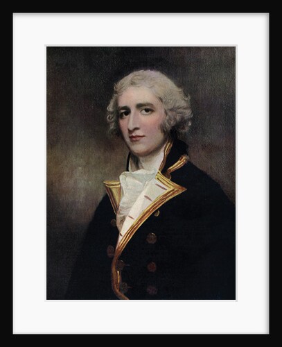 Captain William Bentinck (1764-1813), naval commander by George Romney