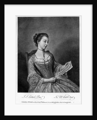 Miss Lewis by James McArdell