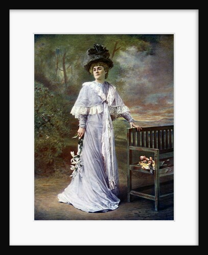 Kate Rorke (1866-1945), English actress by Alfred Ellis