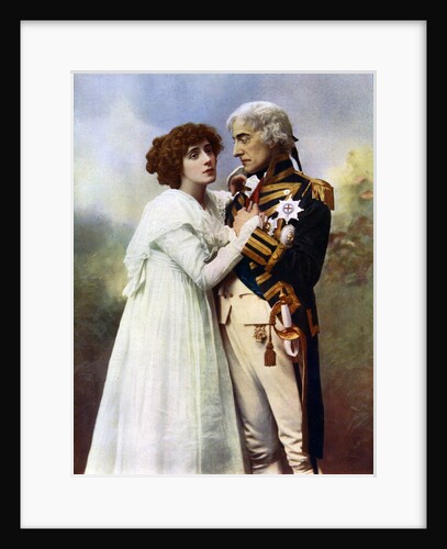 Johnston Forbes-Robertson (1853-1937) and Mrs Patrick Campbell by W&D Downey