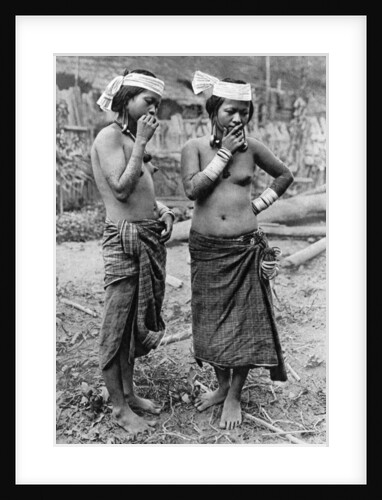 Lisum women of central Borneo by Dr Charles Hose