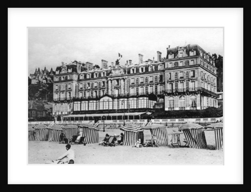 Black Rock Hotel, Trouville, France by Anonymous