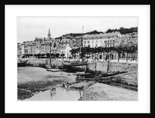 Dockside, Trouville, France by Anonymous
