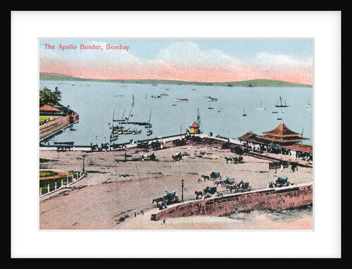 The Apollo Bunder, Bombay, India by Anonymous