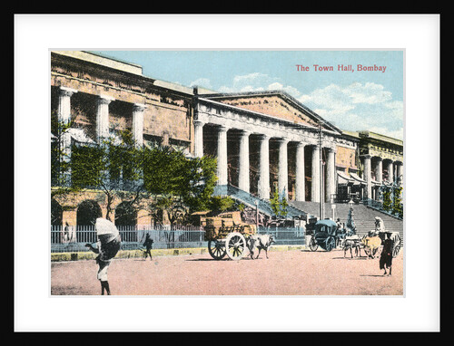 The Town Hall, Bombay, India by Anonymous