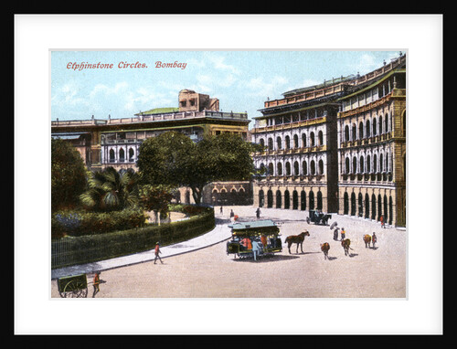 Elphinstone Circles, Bombay, India by Anonymous
