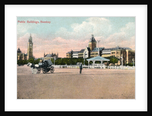 'Public Buildings, Bombay', India by Anonymous