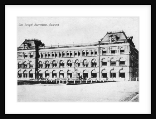 'The Bengal Secretariat, Calcutta', India by Anonymous